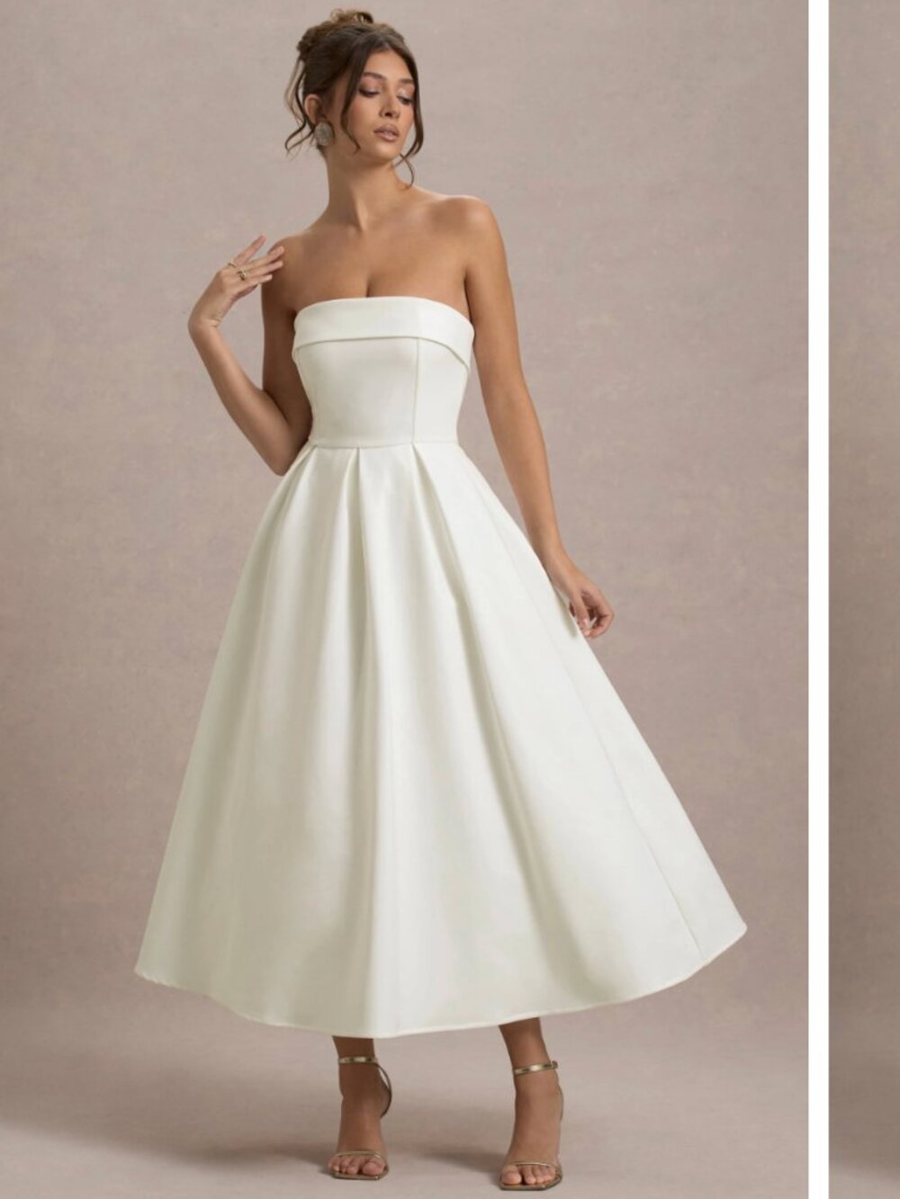 Club L London Little White Dress